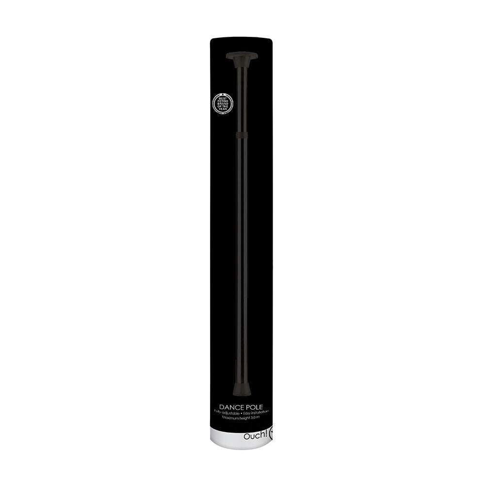 Ouch Black Dance Pole Sex Furniture