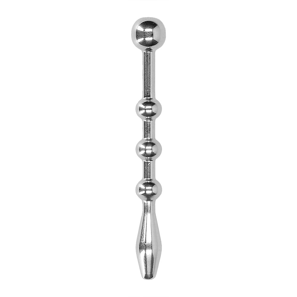 Ouch Urethral Sounding Stainless Steel Plug With Balls Default Title > Bondage Gear > Medical Instruments