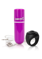 Screaming O Charged Vooom Remote-Controlled Rechargeable Bullet Vibrator with 10 Functions Purple > Sex Toys For Ladies > Clitoral Vibrators and Stimulators