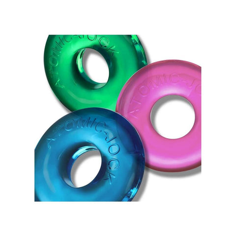 Oxballs Ringer Max Cockring 3 Pack Coloured COCK RING Set