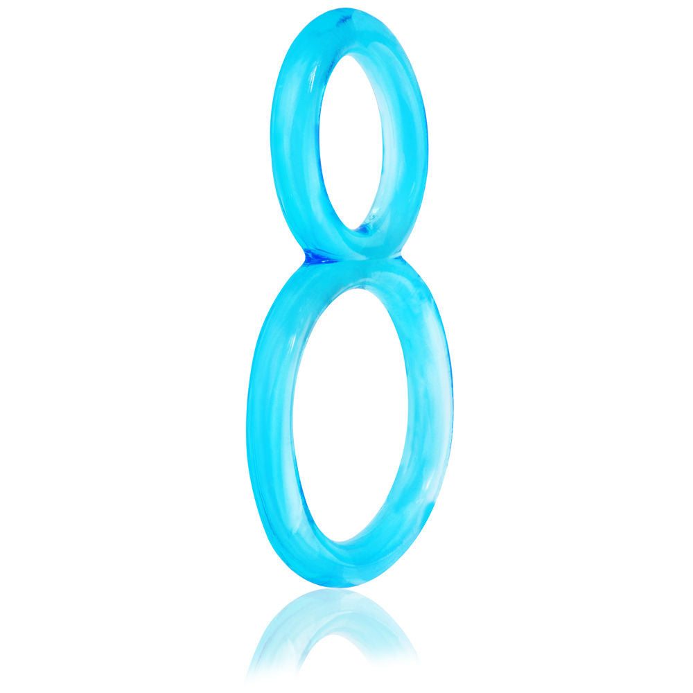 Ofinity Double Erection Ring – Stretchy Silicone Adjustable Cock Ring > Cock Ring > Single