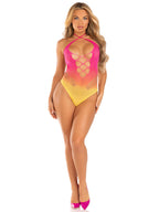 Ombre Halter Bodysuit One Size Seamless Lingerie Sunset Design > Clothes > Bodies and Playsuits
