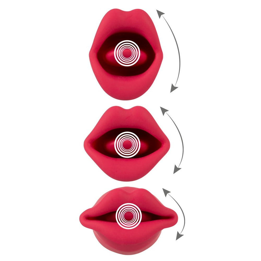Oral Fun Moving Lips Tongue Vibrator > Sex Toys For Ladies > Clitoral Vibrators and Stimulators