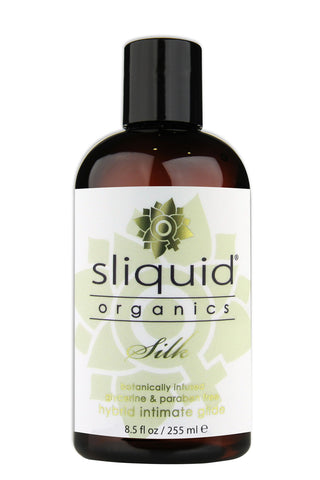 Organics Silk Natural Aloe Silicone Lubricant Smooth Glide Silicone Lubricant