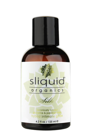 Organics Silk Natural Aloe Silicone Lubricant Smooth Glide Silicone Lubricant