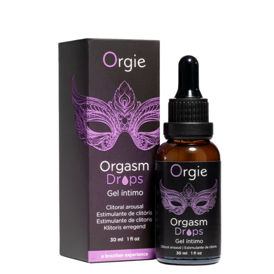 Orgie Orgasm Drops Clitoral Arousal – Warming and Cooling Sensation Gel 30 ml > Essentials > Womens Enhancers