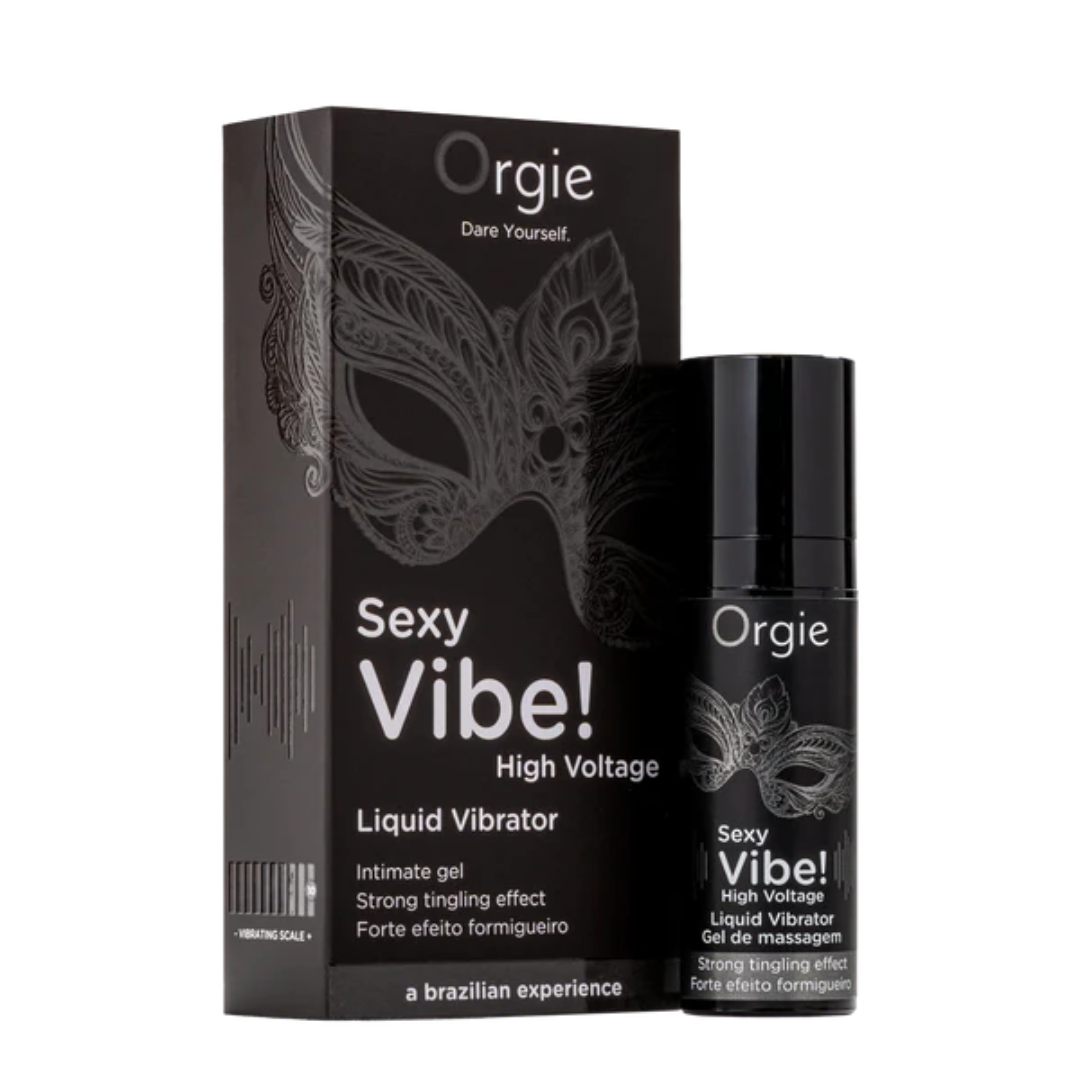Orgie Sexy Vibe High Voltage – Extra Strong 15 ml Vibrator Gel > Essentials > Mens Enhancers