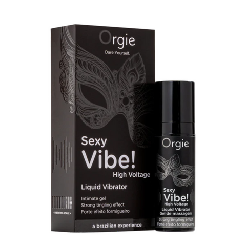 Orgie Sexy Vibe High Voltage – Extra Strong 15 ml Vibrator Gel > Essentials > Mens Enhancers