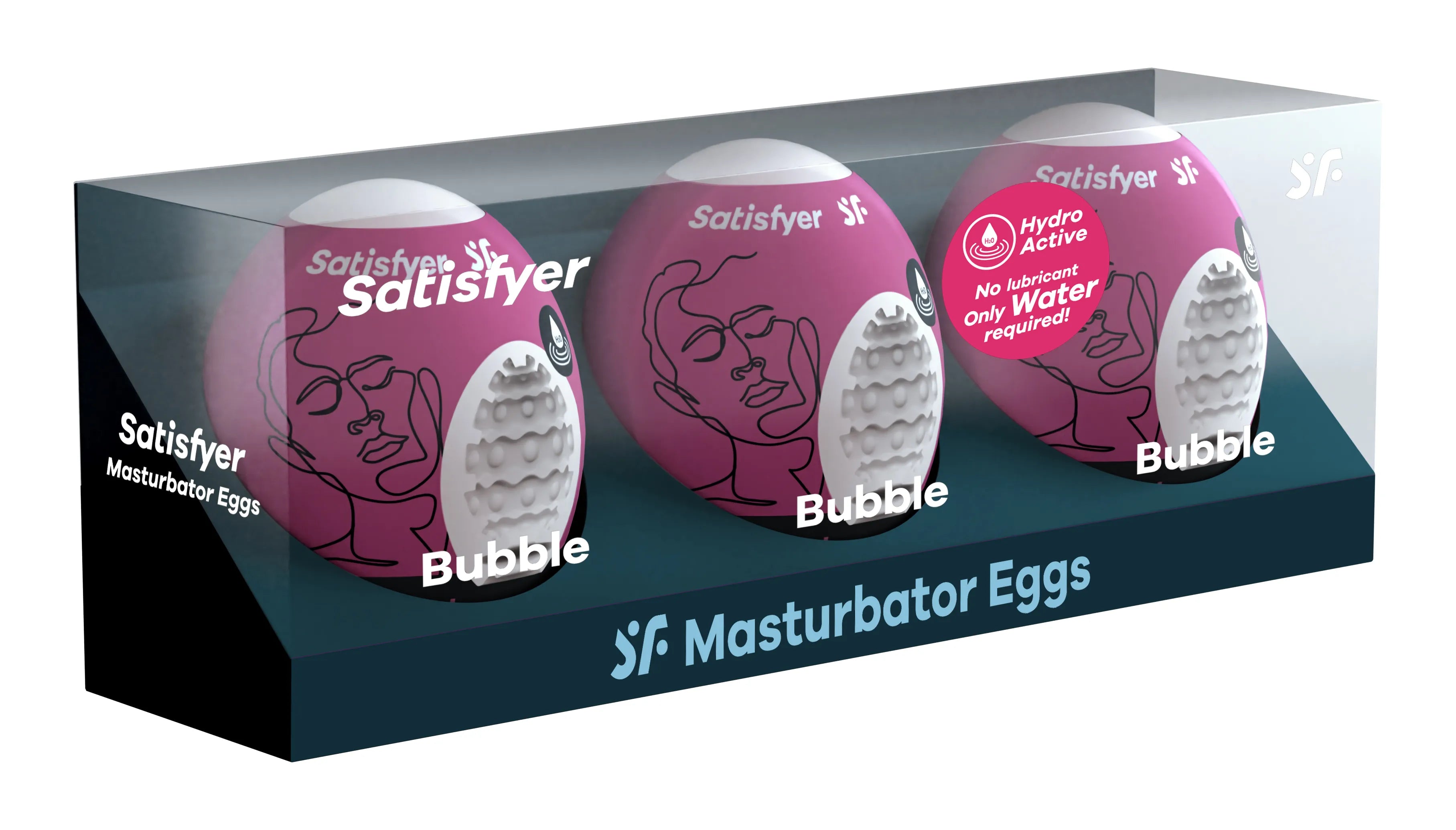 Satisfyer Bubble Masturbator Eggs Set of 3 – Disposable Stretchy Male Masturbators > Sex Toys For Men > Masturbators Cup
