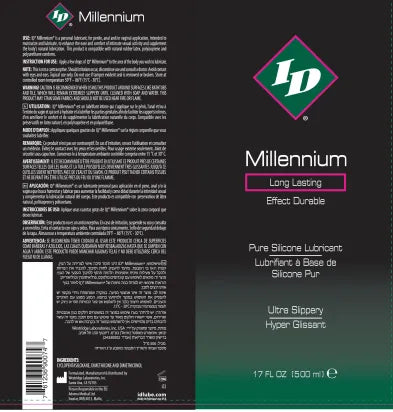 ID Millennium Silicone Lubricant – Long-Lasting 17 Oz Silicone Lubricant > Lube > Silicone