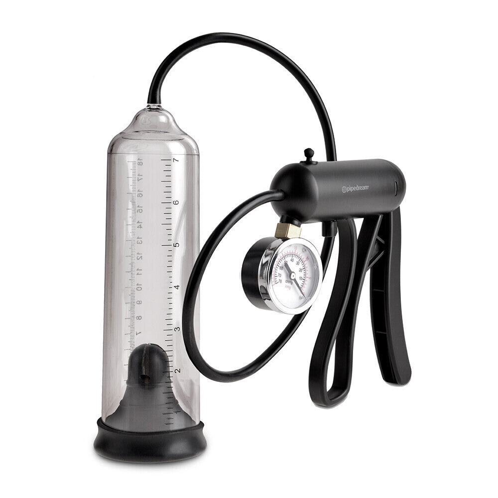 Pump Worx ProGauge Power Pump For Enhanced Confidence Default Title > Sex Toys For Men > Penis Enlargers