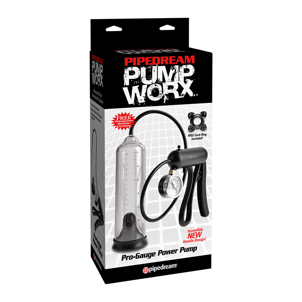 Pump Worx ProGauge Power Pump For Enhanced Confidence > Sex Toys For Men > Penis Enlargers