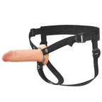 FX Elite 6 Inch Dual-Density Hollow Silicone Strap-On > Dildos > Hollow Strap Ons