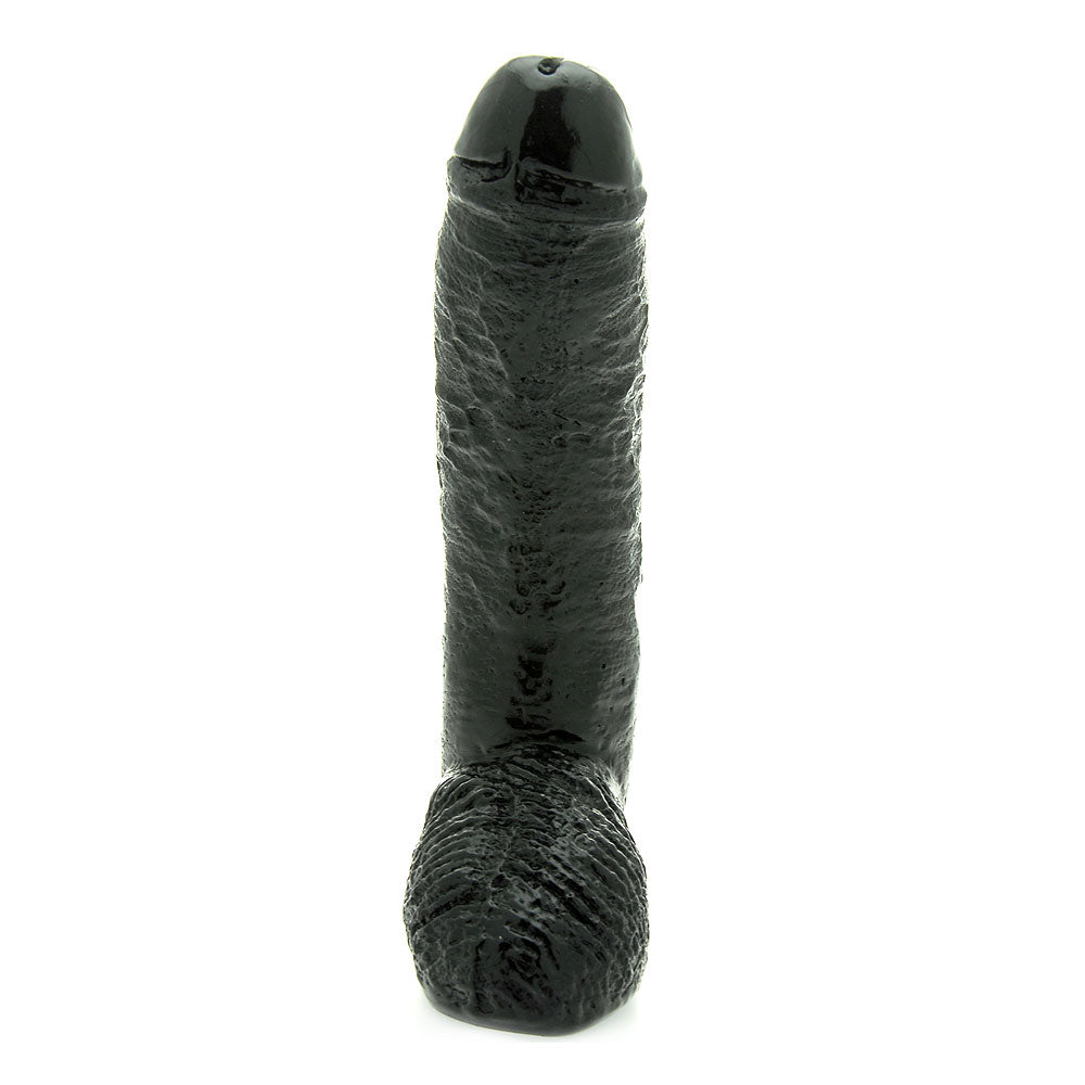 Basix 10 Inch Fat Boy Black Dildo > Realistic Dildos and Vibes > Realistic Dildos