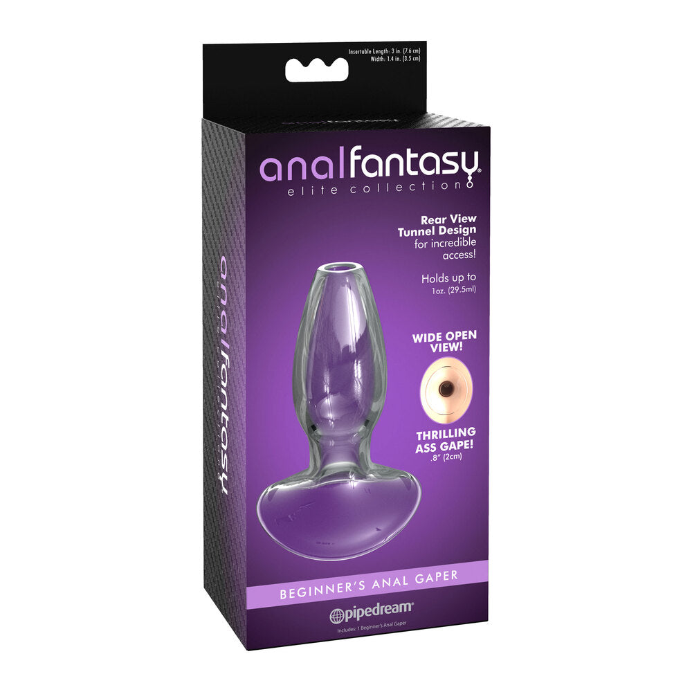 Anal Fantasy Beginners Glass Anal Gaper > Anal Range > Tunnel and Stretchers