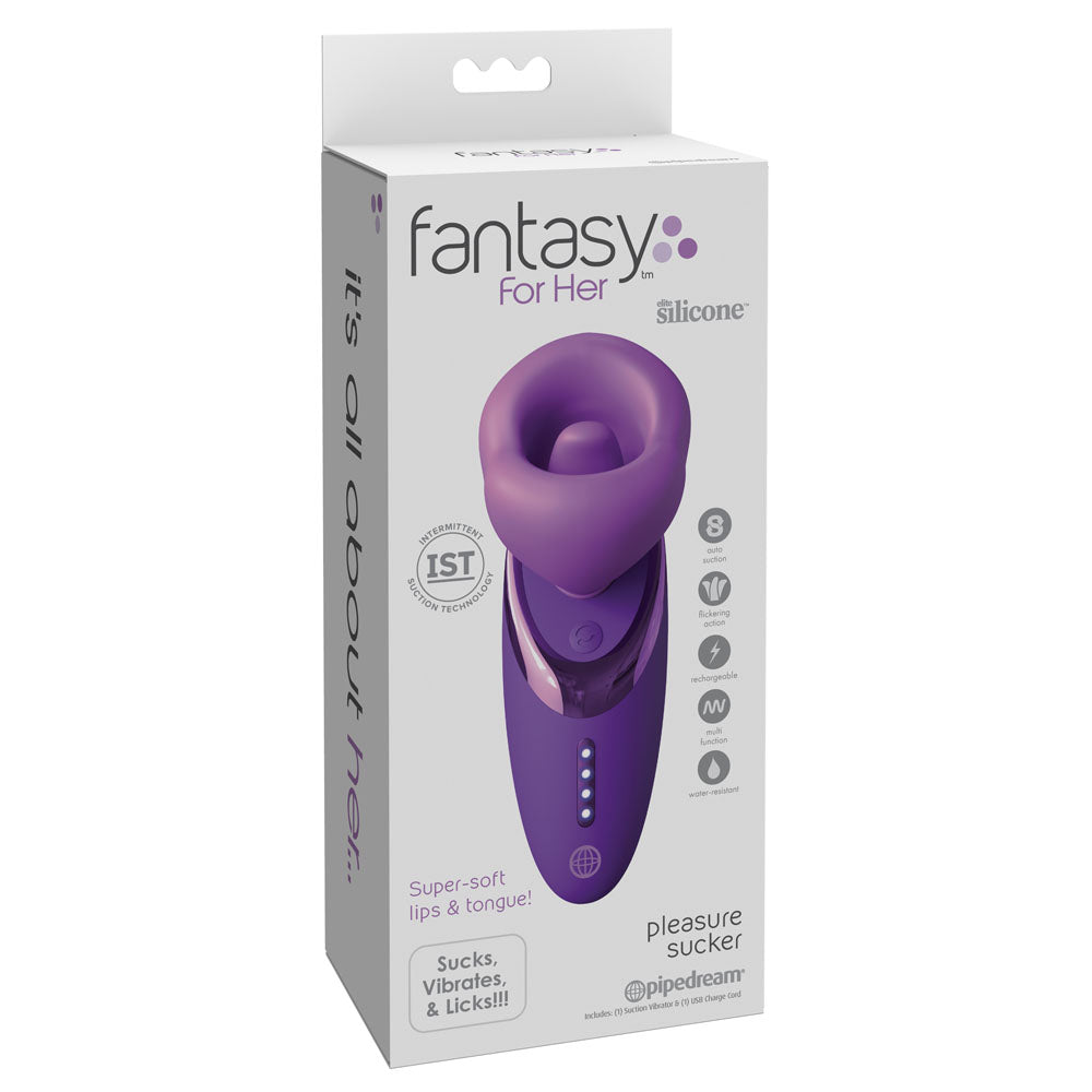 Fantasy For Her Pleasure Sucker – Suction, Licking, and Vibrating Stimulator > Sex Toys For Ladies > Air Pulsation