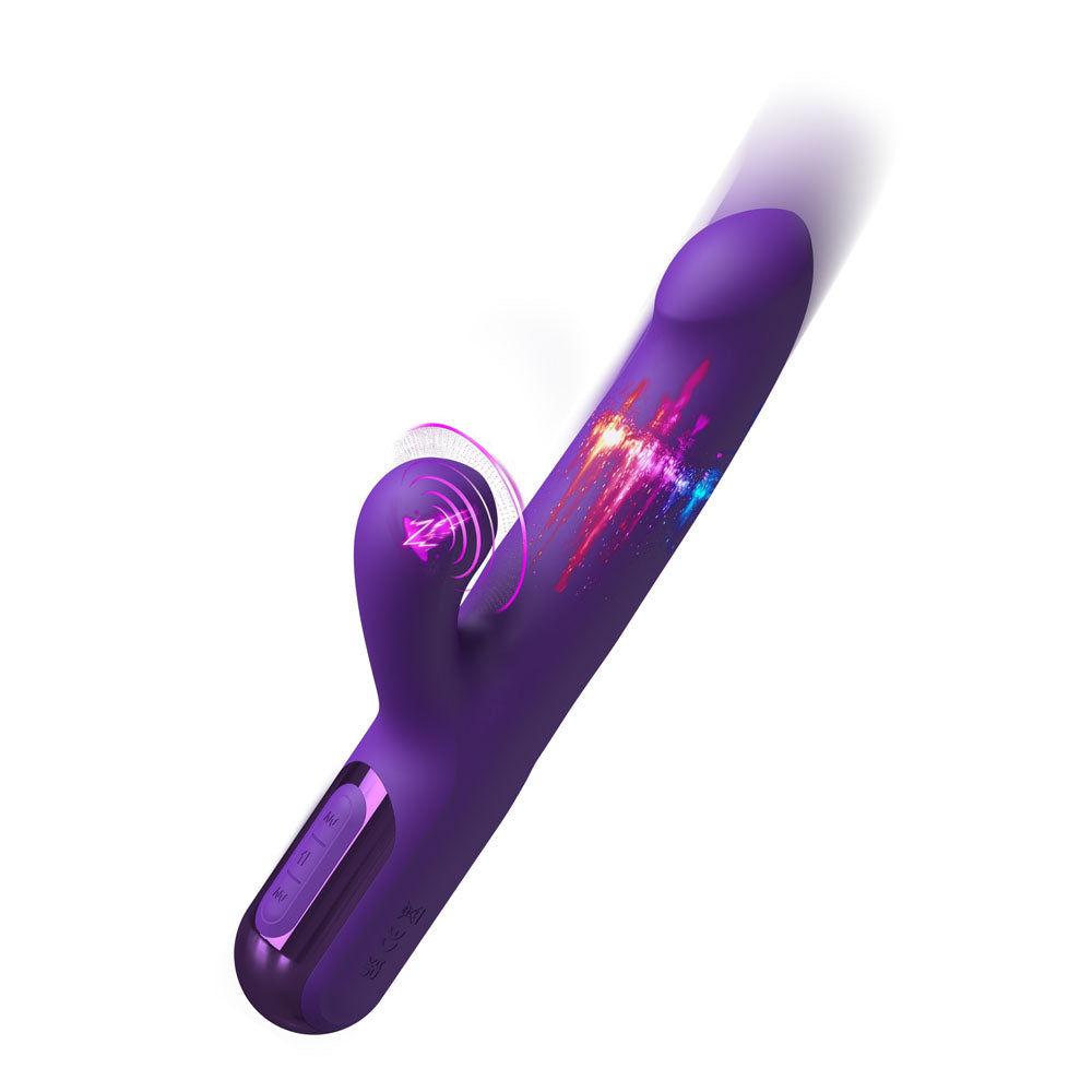Fantasy For Her Super SoniX Thruster – 8.7 Inch USB Rechargeable Rabbit Vibrator Secondary image