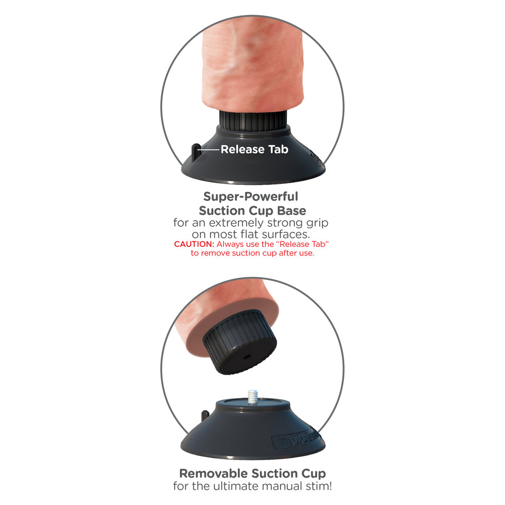 King Cock Vibrating With Balls 9 Inches > Realistic Dildos and Vibes > Realistic Vibrators