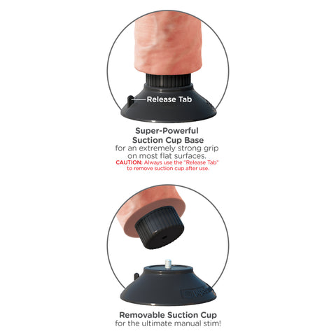 King Cock Vibrating With Balls 9 Inches > Realistic Dildos and Vibes > Realistic Vibrators