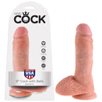 King Cock Realistic Dildo with Balls – 6 to 11 Inch > Dildos > Realistic Dildos