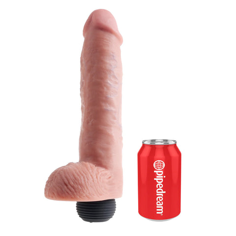 King Cock 11 Inch Squirting Cock With Balls Flesh > Realistic Dildos and Vibes > Squirting Dildos