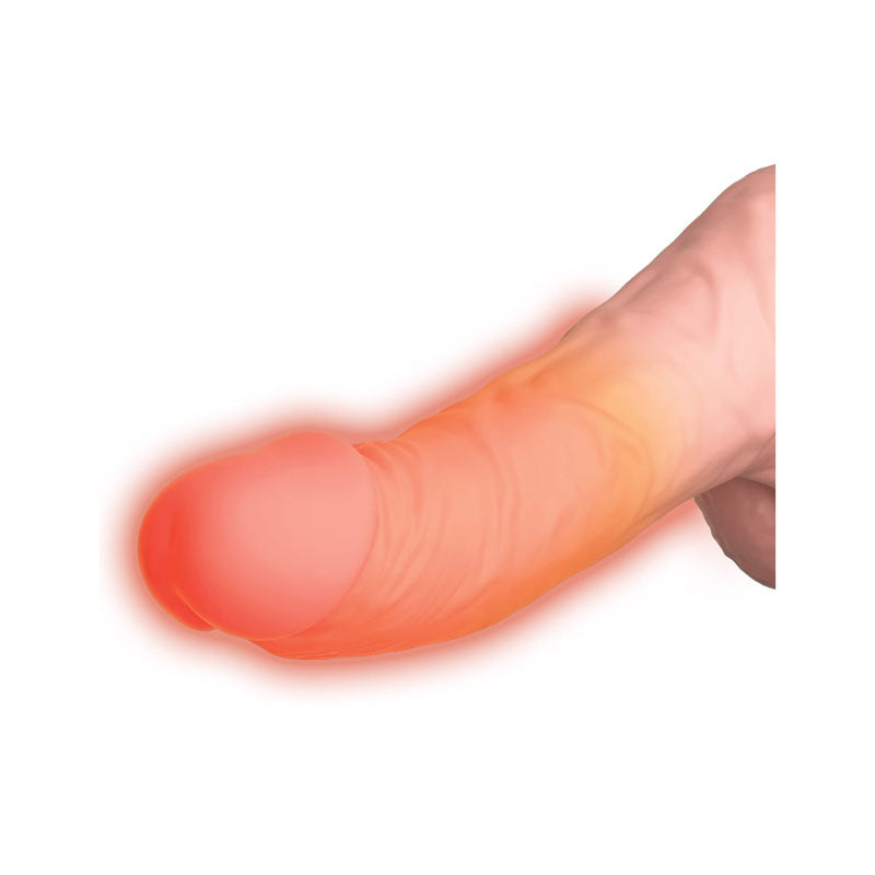 King Cock Plus Thrusting Cock 6.5 Inch – Warming Vibrating Piston-Powered Dildo > Dildos > Thrusting Dildos