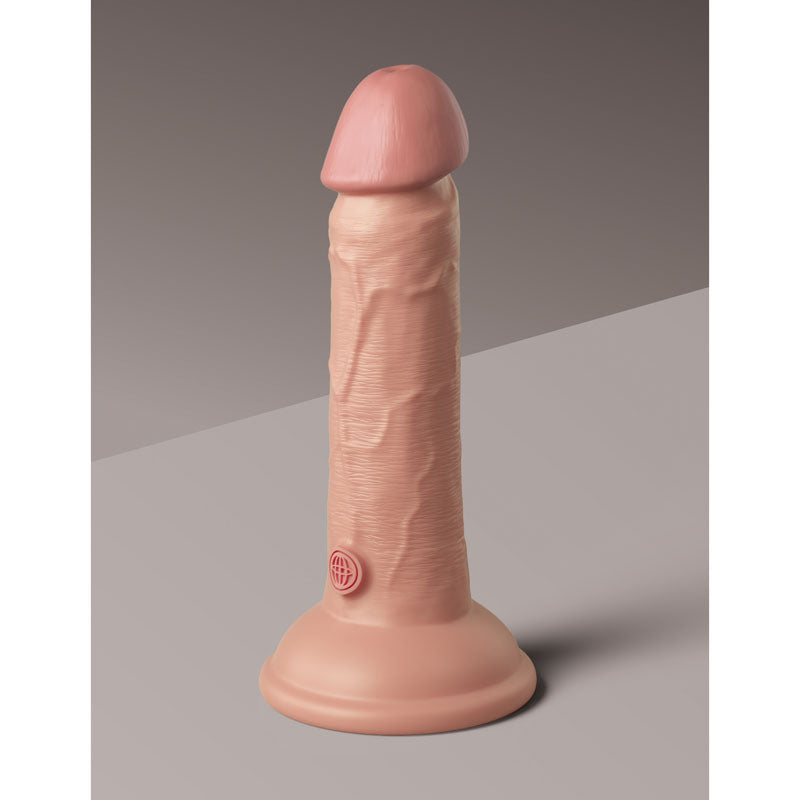King Cock Elite 6 Inch Dual Density Silicone Dildo > Dildos > Realistic Dildos