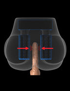 PDX Elite Milk Me Silly Light Masturbator with Realistic Texture > Sex Toys For Men > Assbators