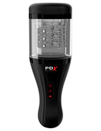 PDX Elite Talk Dirty Rotobator – USB Rechargeable Rotating 24.1cm Masturbator > Sex Toys For Men > Masturbators > Vibrating
