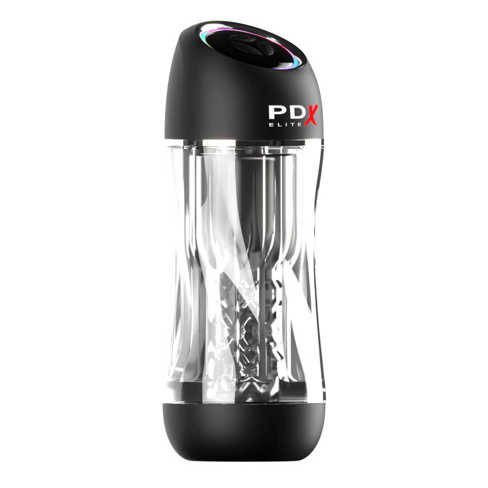 PDX Elite ViewTube Pro – Suction and Vibration Male Masturbation Toy > Sex Toys For Men > Masturbators > Vibrating
