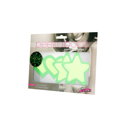 Peekaboo Pasties Glow In the Dark Pasties