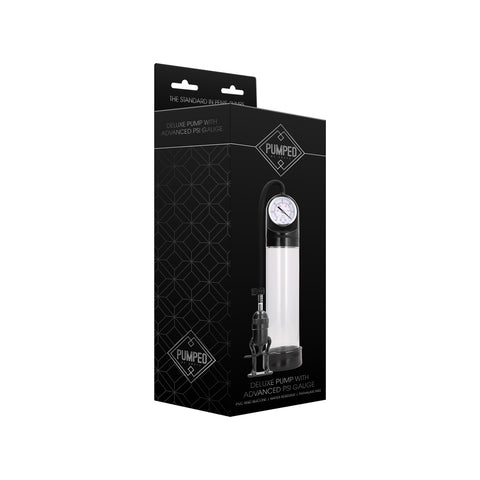 Deluxe Penis Pump With Advanced Psi Pressure Gauge Pro PUMPS Male Electric