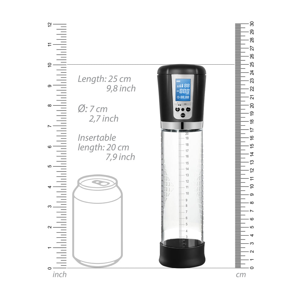 Premium Rechargeable Automatic Penis Pump With Smart Lcd PUMPS Male Electric