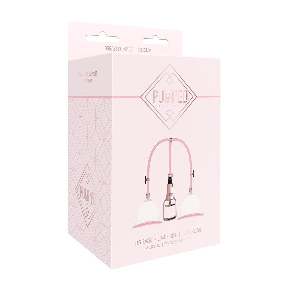 Pumped Medium Rose Gold Breast Pump With Elegant Finish > Sex Toys For Ladies > Female Pumps