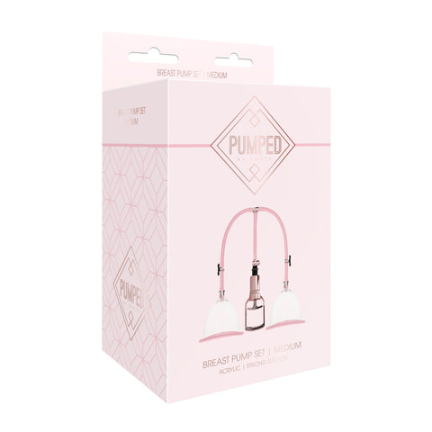 Pumped Medium Rose Gold Breast Pump With Elegant Finish > Sex Toys For Ladies > Female Pumps