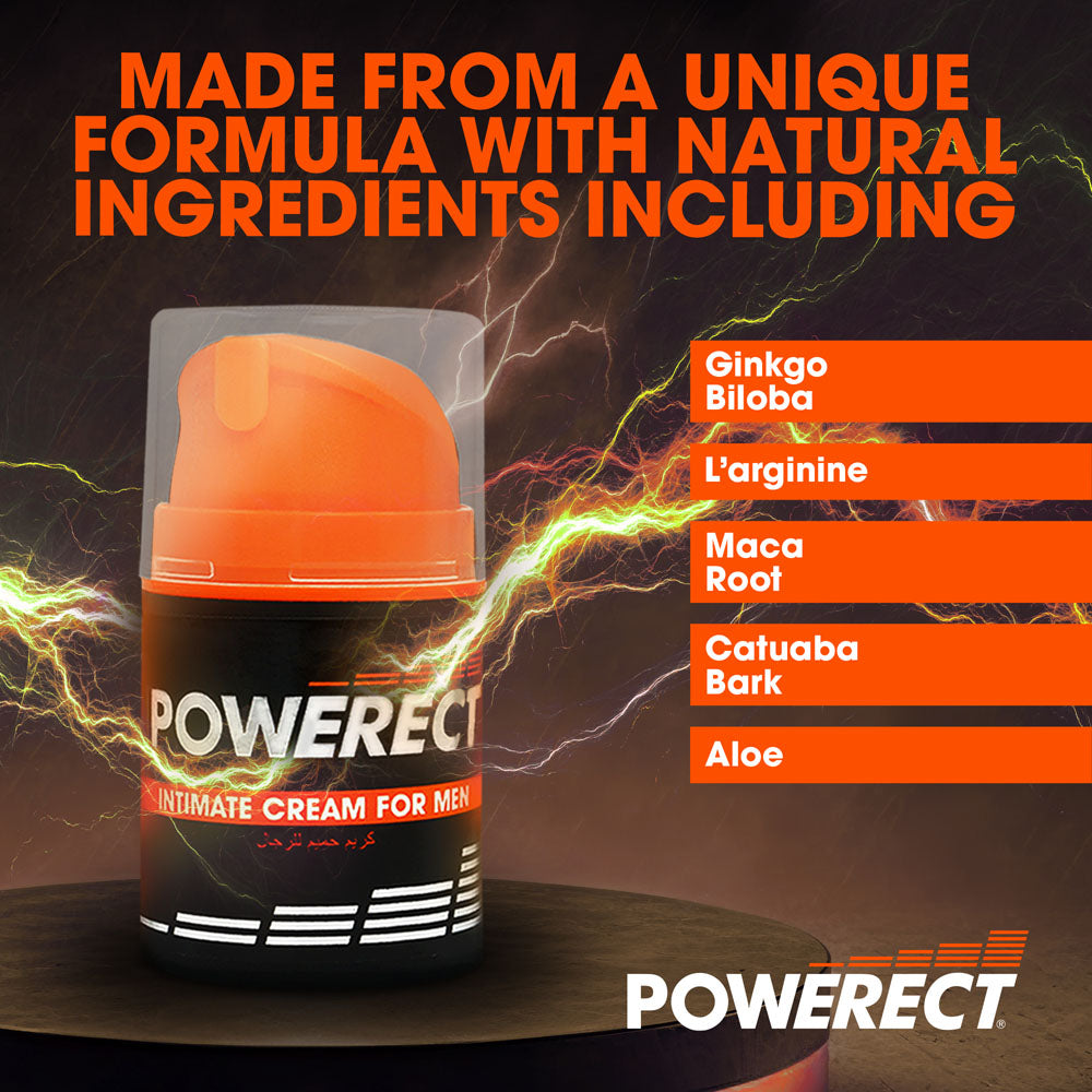 Powerect Cream 48ml Pump Dispenser – Advanced Topical Performance Formula > Essentials > Mens Enhancers