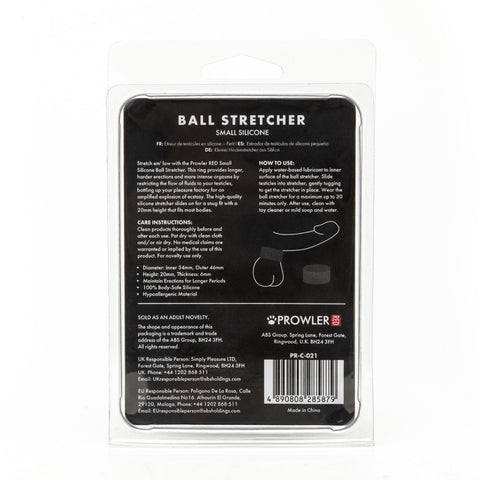 Prowler Red Small Silicone Ball Stretcher For Men Comfort > Sex Toys For Men > Love Rings