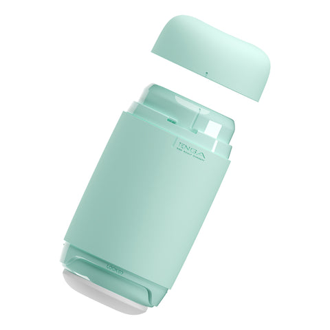 Tenga Puffy Mint Green Soft Masturbator With Silky Feel > Sex Toys For Men > Masturbators
