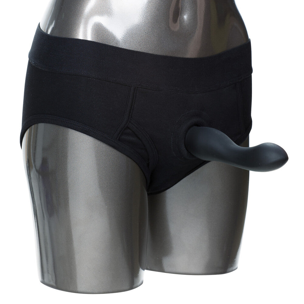 Packer Gear Brief Harness (Black) – Large to Extra Large Harness > Gender > Bodywear Main image