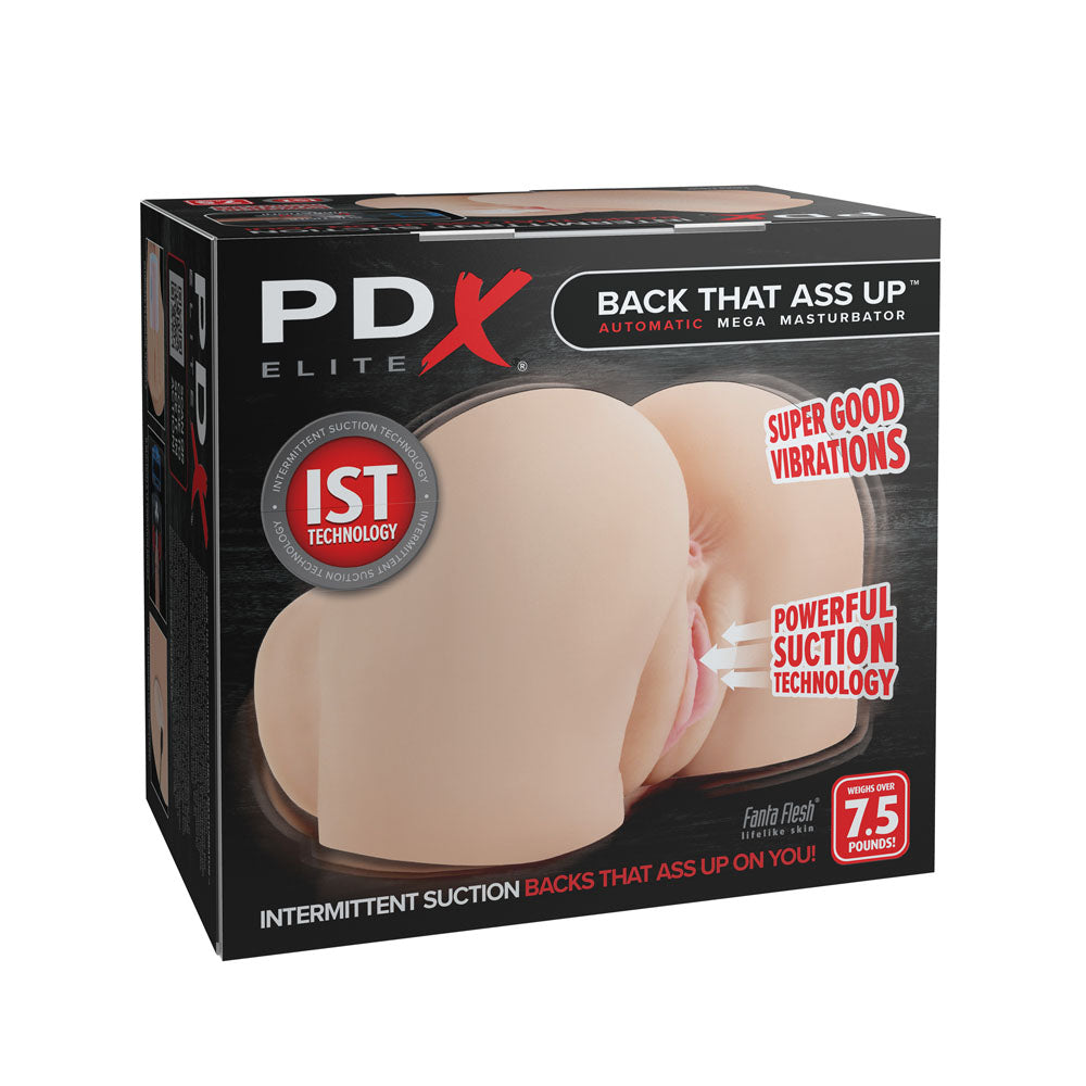 PDX Elite Back That Ass Up USB Rechargeable Auto Mega Masturbator > Sex Toys For Men > Assbators