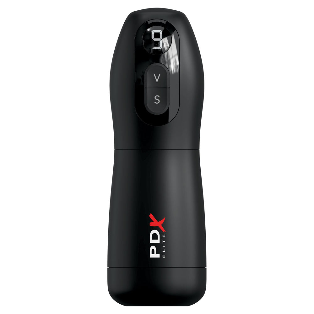 PDX Elite Suck O Matic – Suction and Vibration Stroker > Sex Toys For Men > Masturbators > Vibrating