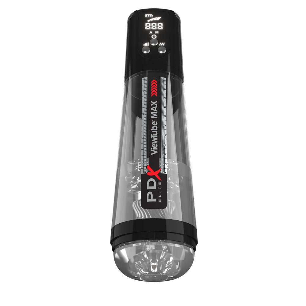PDX Elite ViewTube Max Clear Suction Auto Stroker Male Masturbator > Sex Toys For Men > Masturbators > Vibrating