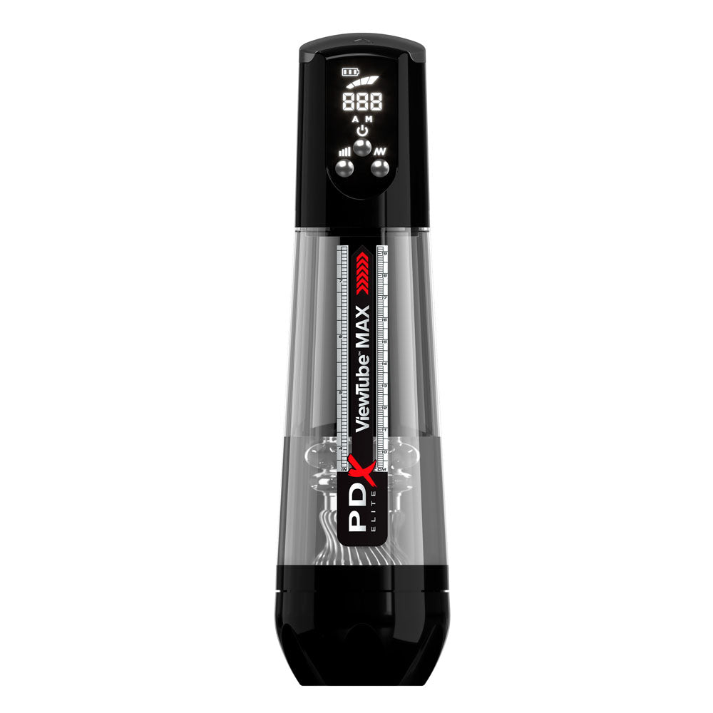PDX Elite ViewTube Max Clear Suction Auto Stroker Male Masturbator > Sex Toys For Men > Masturbators > Vibrating