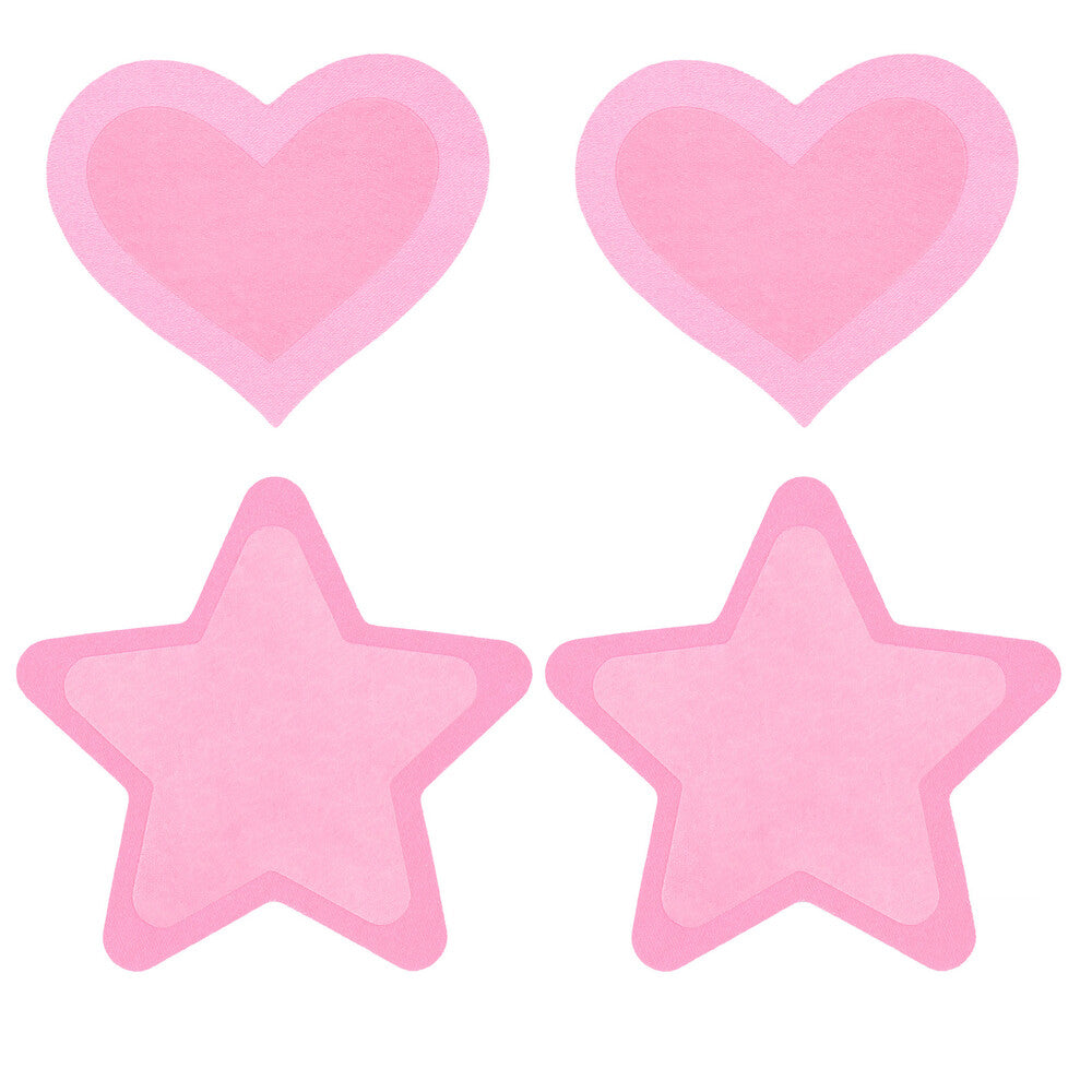 Peekaboo Pasties Hot Pink Glow in the Dark Default Title Pasties
