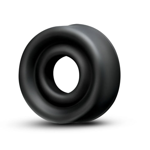 Performance Silicone Pump Sleeve Medium Black for Penis Pumps PUMPS