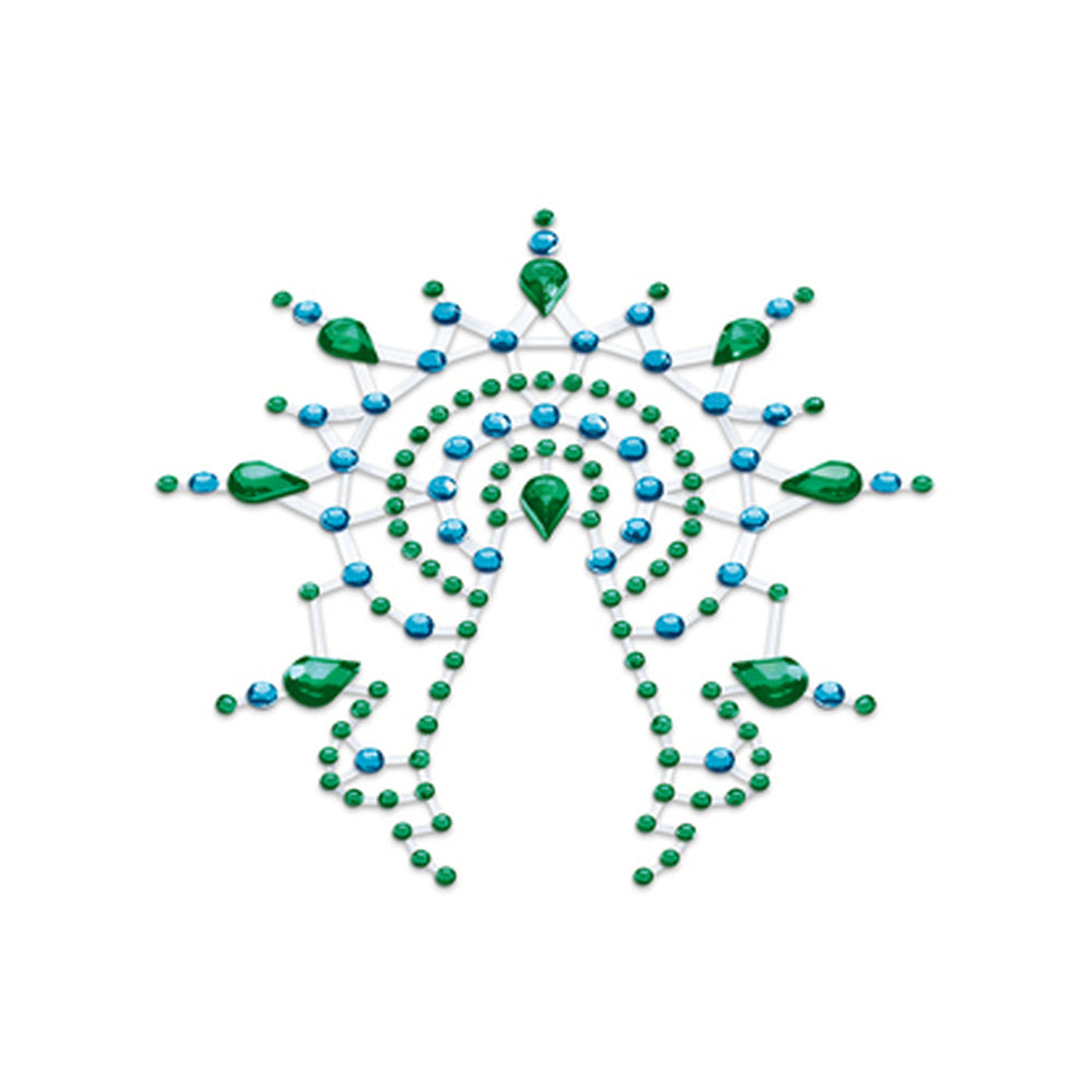 Petits Joujoux Gloria Green Nipple And Vagina Pasties Secondary image