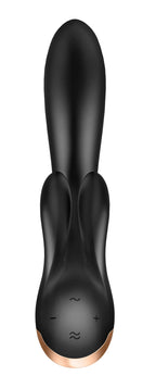 Satisfyer Double Flex Silicone Rabbit Vibrator with Three Motors and Flexible Design > Vibrators > Ladies > Rabbit