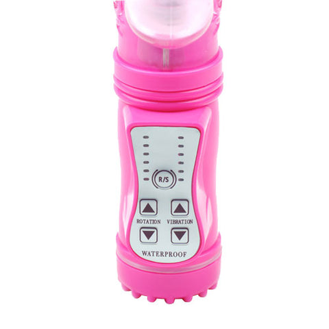 Pink Rabbit Vibrator With Thrusting Motion VIBRATORS-RABBIT