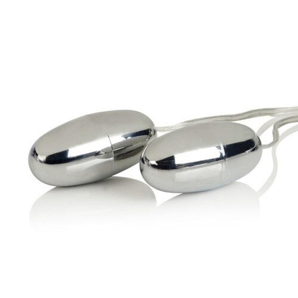 Pocket Exotics Waterproof Double Bullet Compact Vibrator > Sex Toys For Ladies > Vibrating Eggs