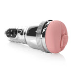 Fleshlight Quiver – Metallic Chrome Cased Vibrating Stroker > Sex Toys For Men > Masturbators > Vibrating